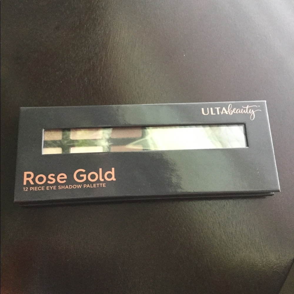BRAND NEW rose gold eyeshadow palette